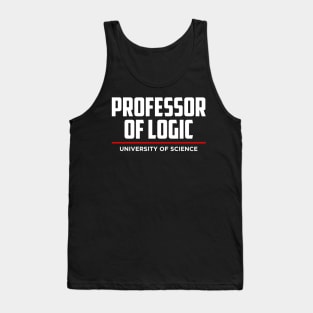 Professor of Logic At The University of Science Tank Top